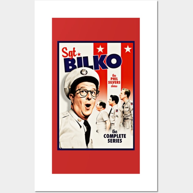 Sgt Bilko, The Phil Silvers Show Wall Art by RainbowRetro